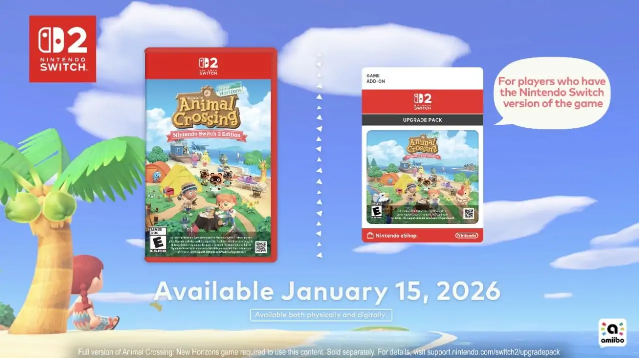 Animal Crossing: New Horizons returns with Switch 2