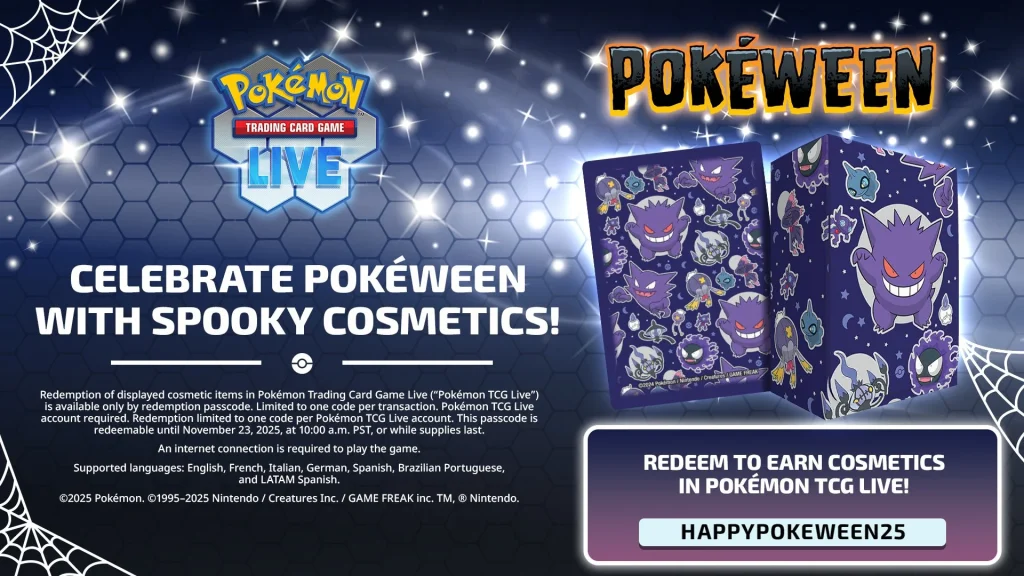 Unlock Free Pokéween Deck Accessories in Pokémon TCG Live