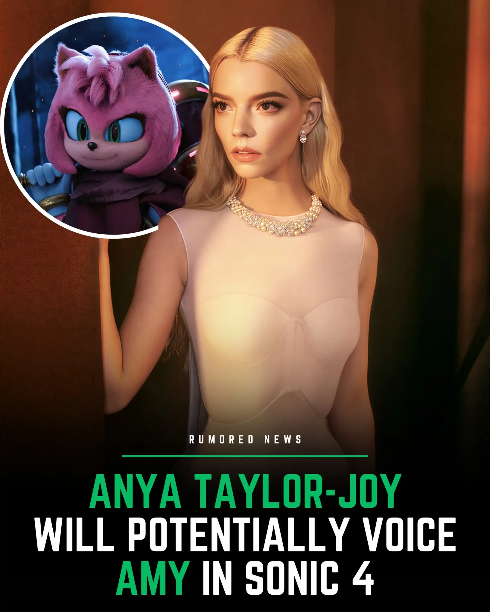 Sonic 4 seeks Anya Taylor-Joy type for Amy Rose role