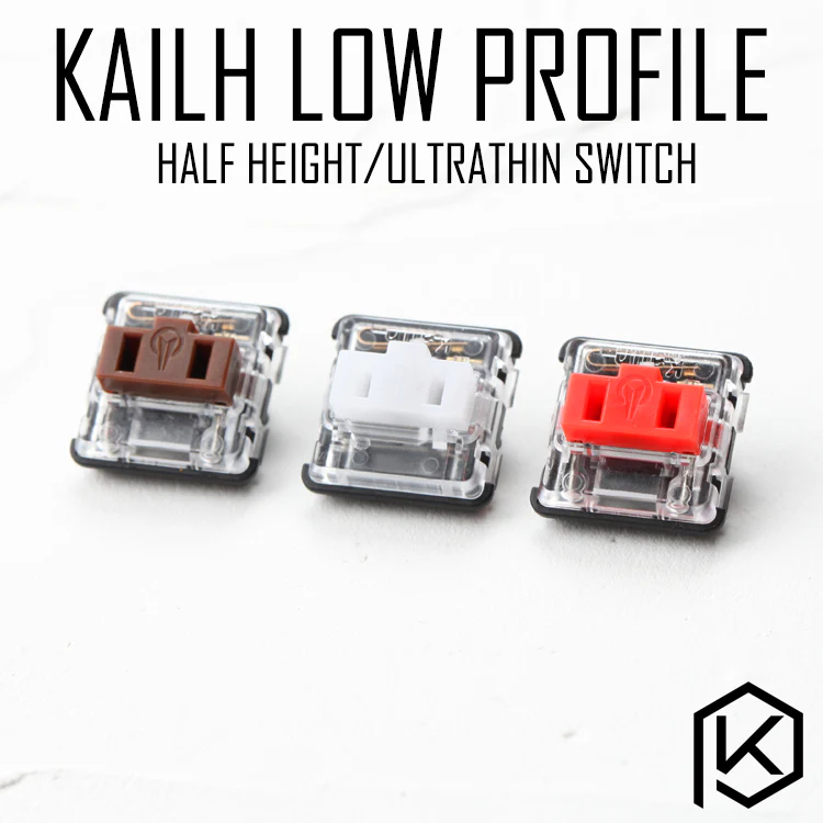 Low-profile switches: Slim and fast