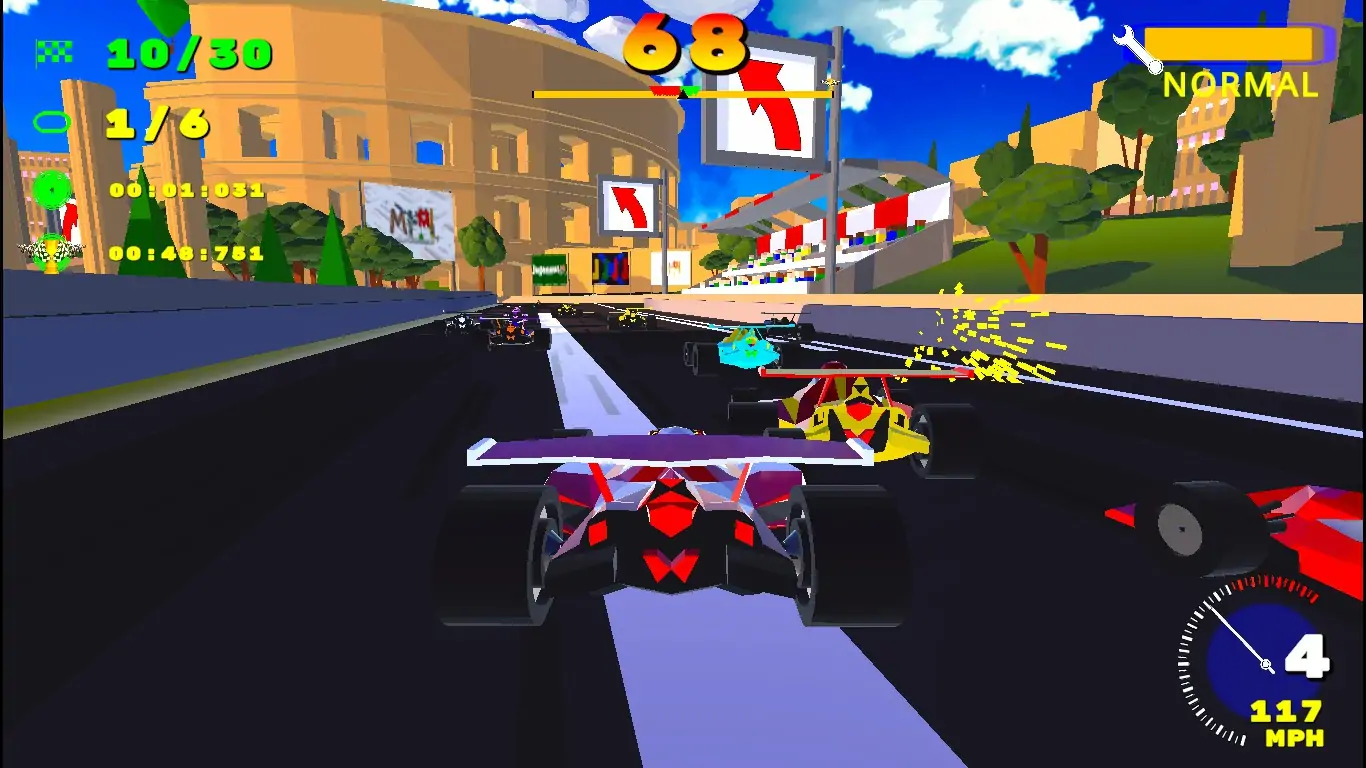 Super Polygon Grand Prix, 90s Arcade Racing Reborn