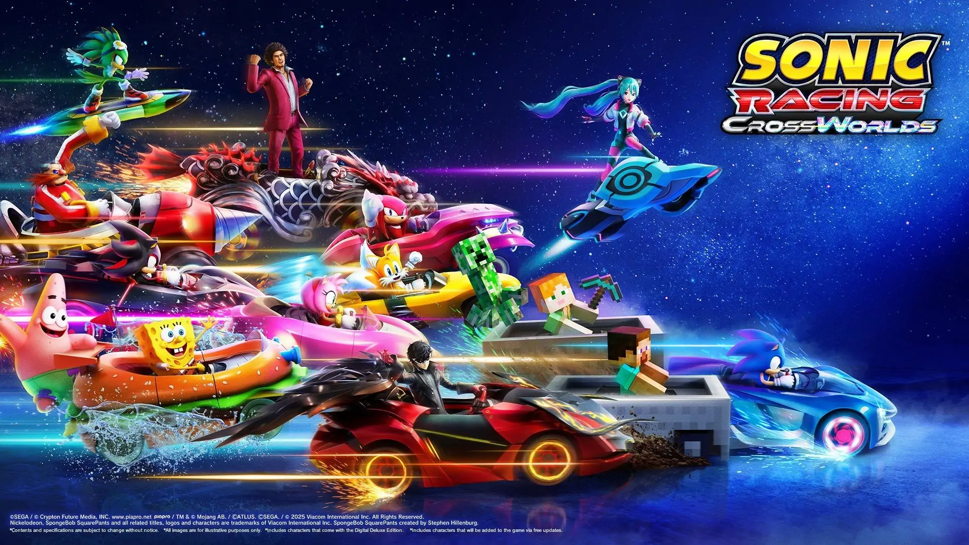 Sonic Racing CrossWorlds promises big 2026 content updates