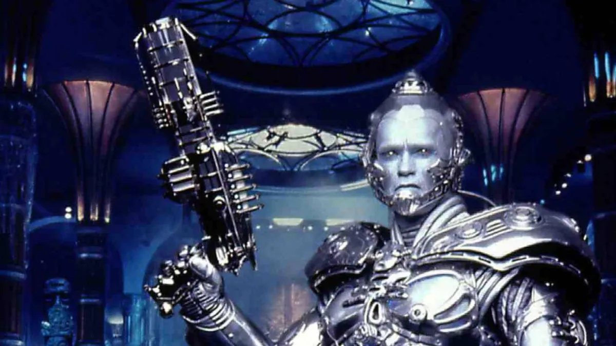 Arnold Schwarzenegger pays $1 a tear for his Mr. Freeze suit