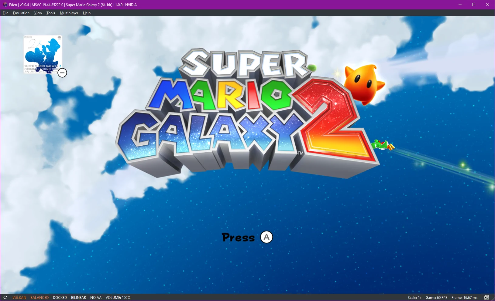 Eden Switch emulator v0.0.4 is here! Performance boost and new features