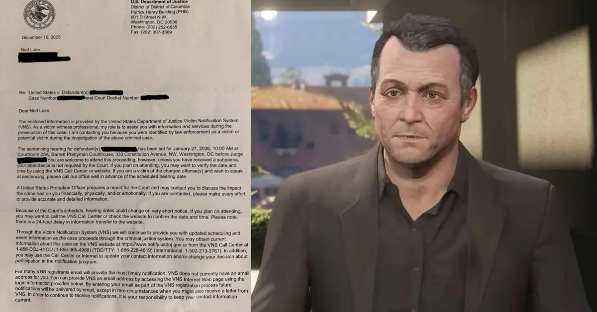 GTA V actor Ned Luke faces eighth swatting attack as police know him by name