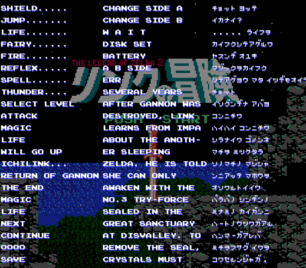 Zelda II healer scene: Cut dialogue reveals flirtier origins