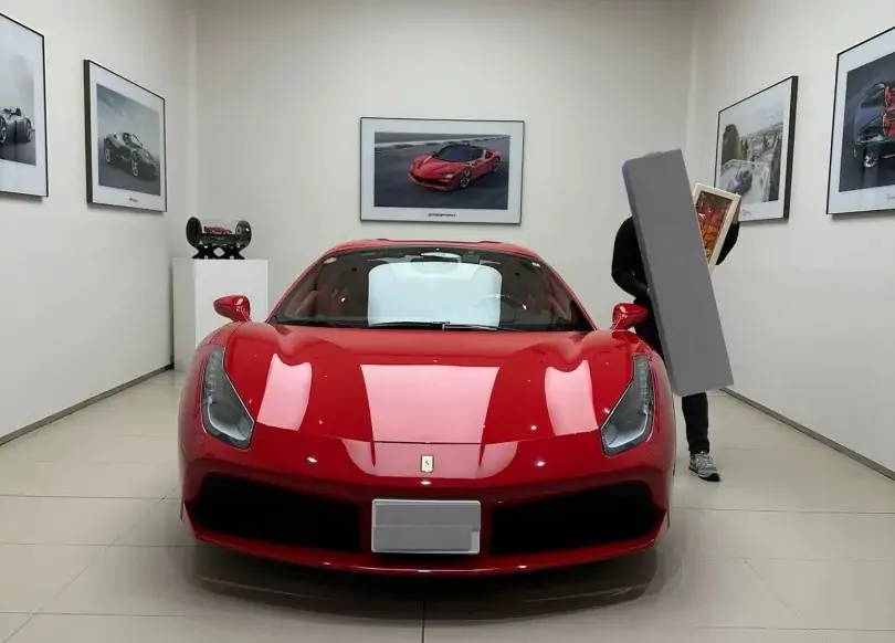 Manga artist Manno buys his dream Ferrari with adult content earnings