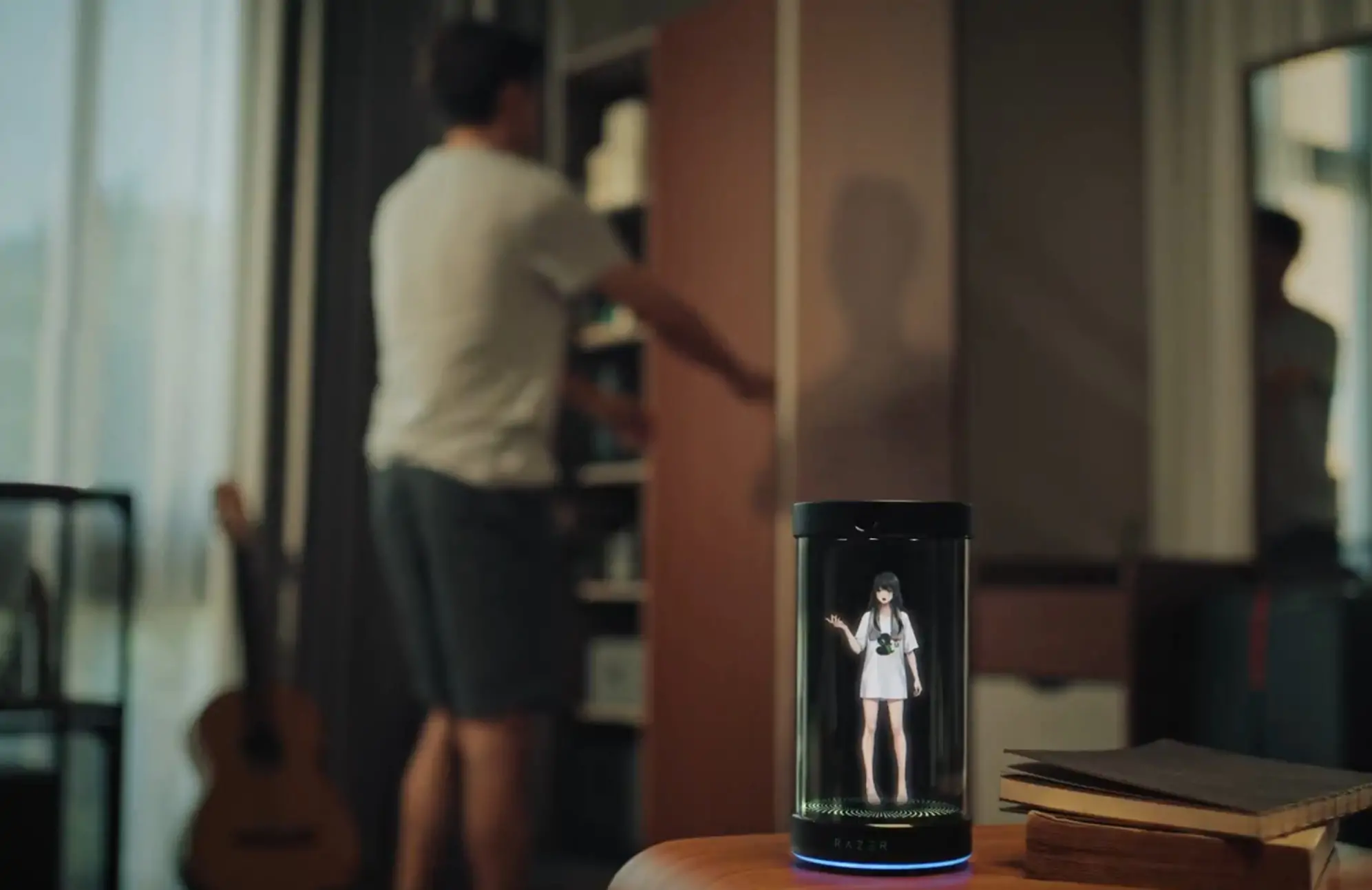 Razer Project AVA: The holographic AI waifu comes to your desk