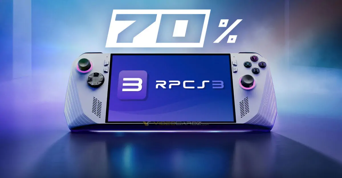 RPCS3 smashes the impossible: 70% of PlayStation 3 games now playable
