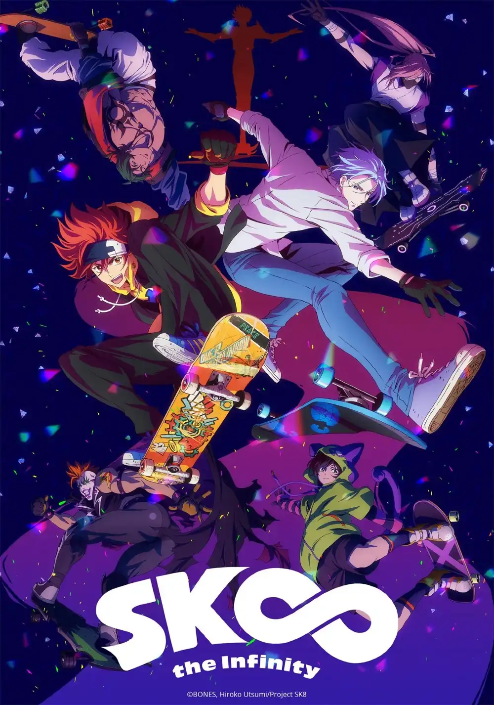 SK8 the Infinity season 2 confirmed and in production at Studio BONES
