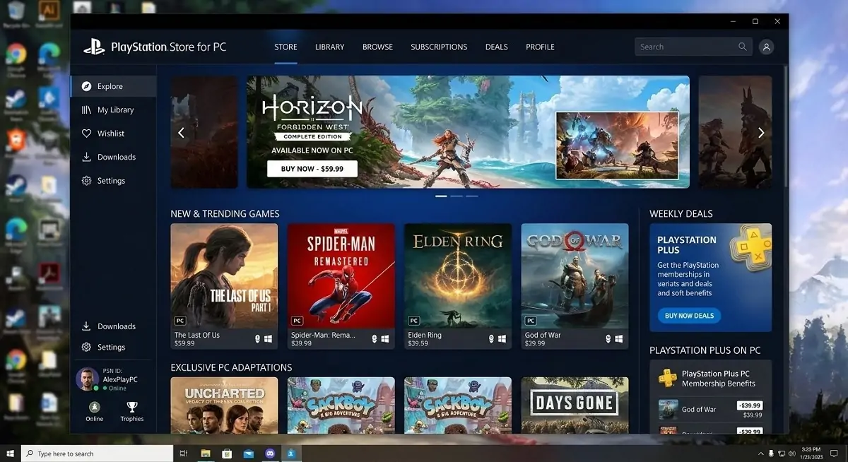Sony expands PlayStation to PC with new launcher plans