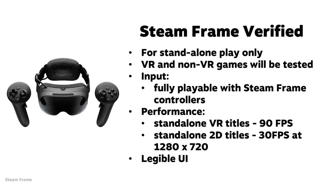 Valve lays out Steam Machine and Steam Frame verified requirements