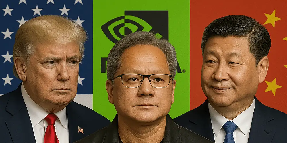 NVIDIA caught in the middle of the US-China chip war