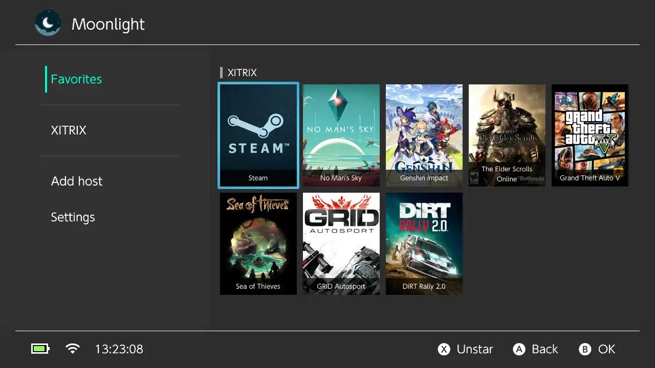 How to Stream PC games to Nintendo Switch using Moonlight-Switch
