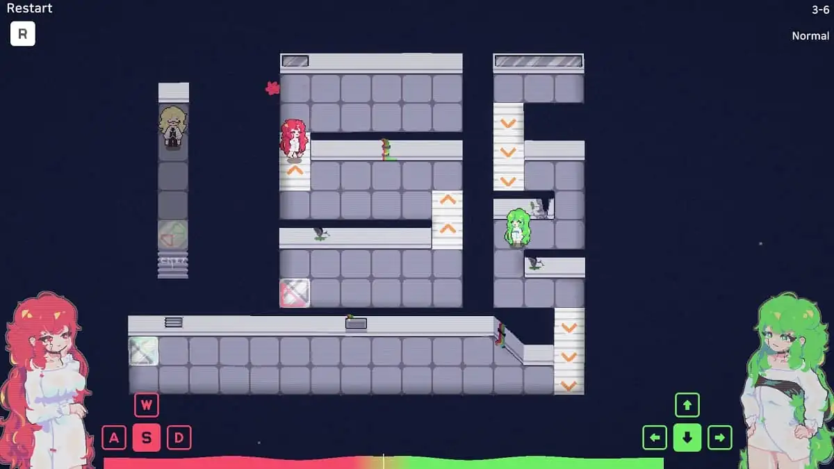 Left Not Right review: A high-stress 8-Bit puzzle challenge