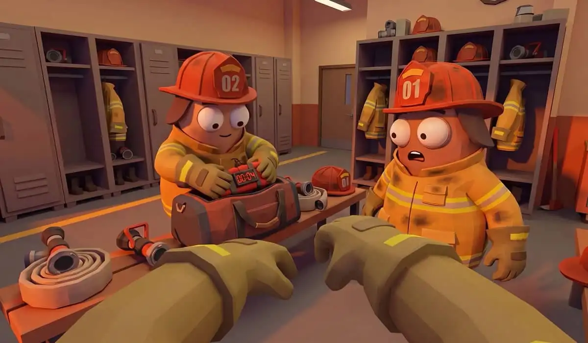 Flame and Blame is first-person co-op firefighting mayhem